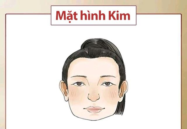 Gương mặt mệnh Kim